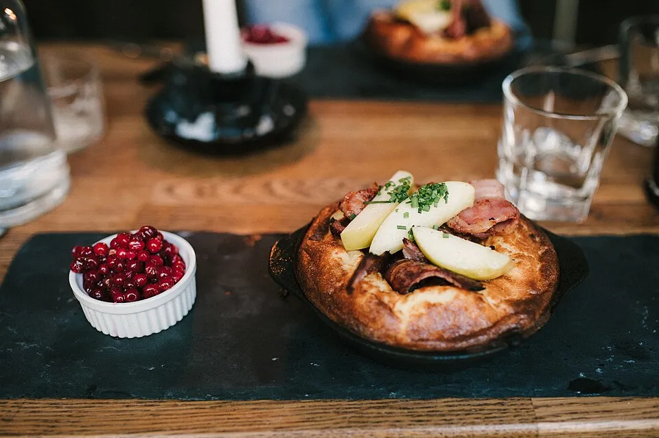 Äggakaka, a dish from Sweden