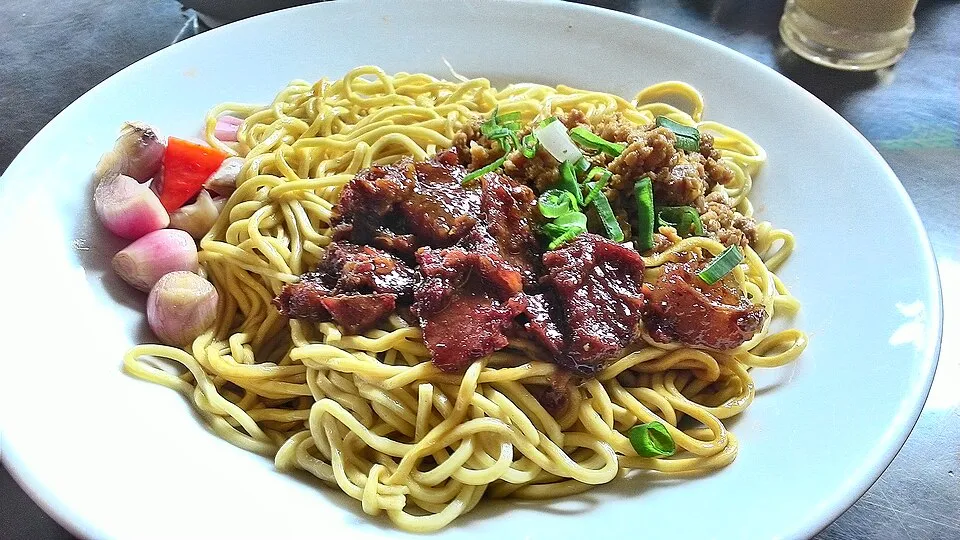 bakmi, a dish from Indonesia