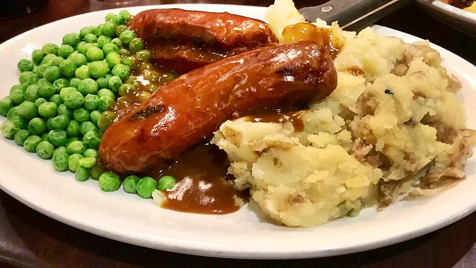 bangers and mash