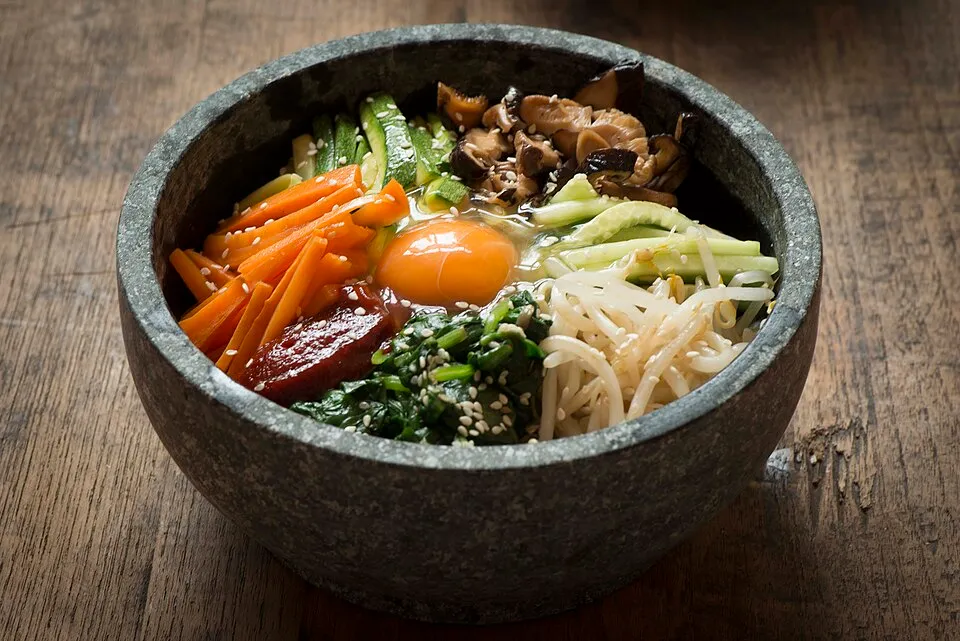 Bibimbap, a dish from South Korea