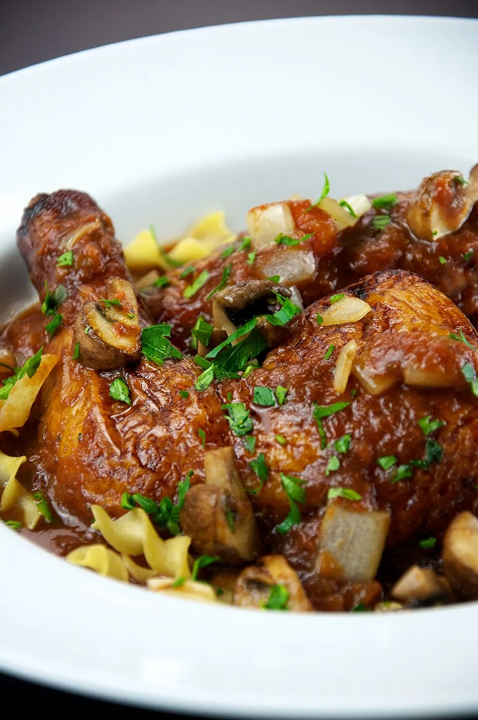 cacciatore, a dish from Italy