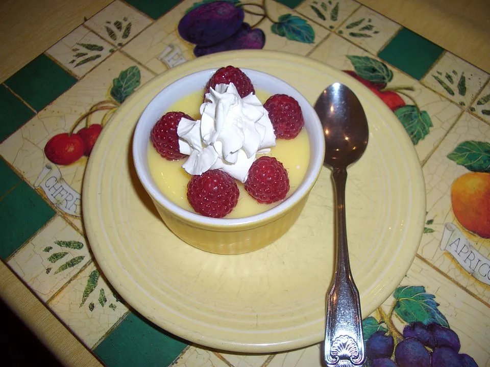 Cottage Pudding, a dish from United States