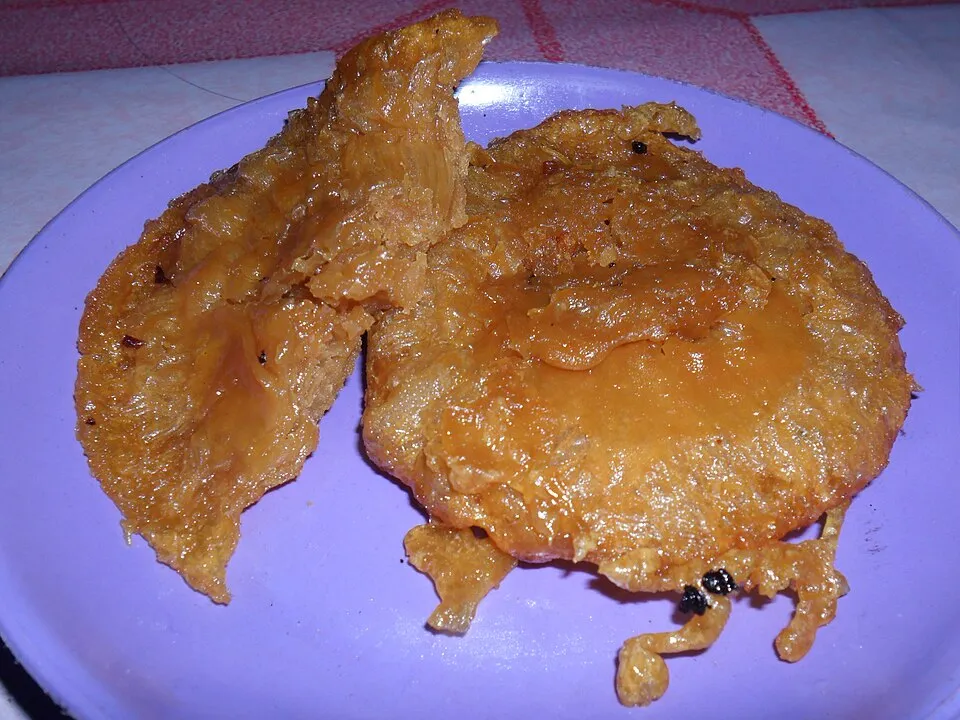Cucur cake, a dish from Indonesia
