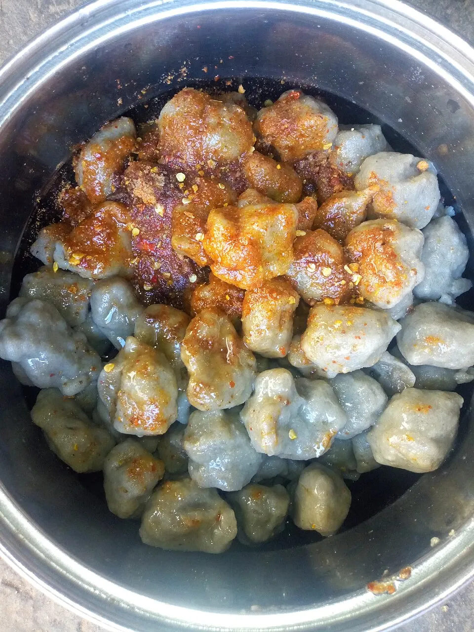 danwake, a dish from Nigeria
