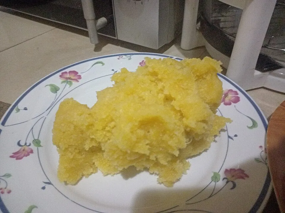 Eba, a dish from Benin
