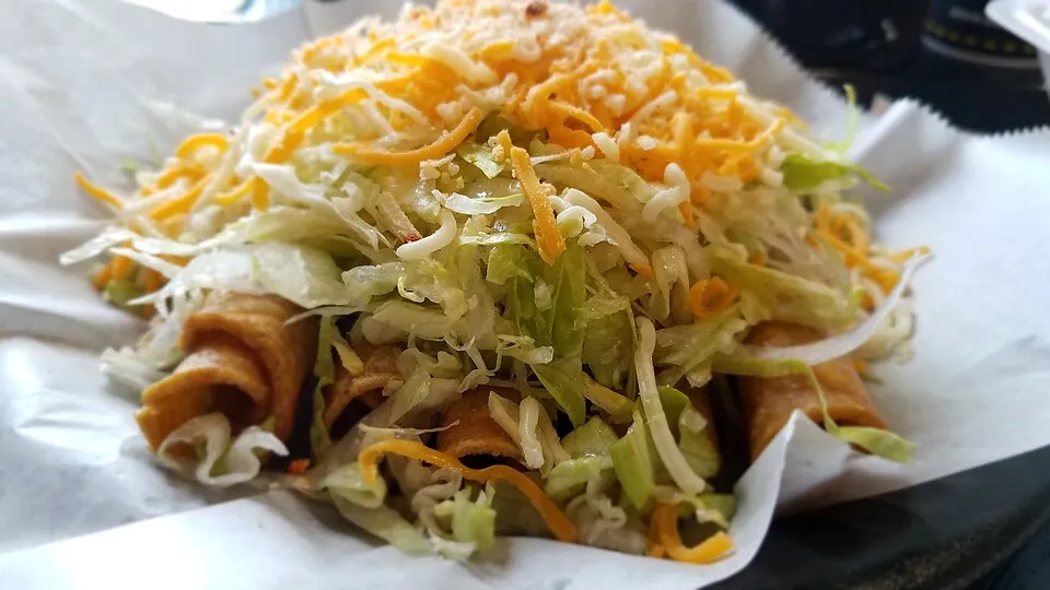 Flauta, a dish from Mexico