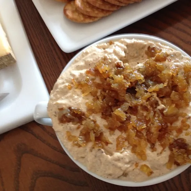 French onion dip, a dish from United States