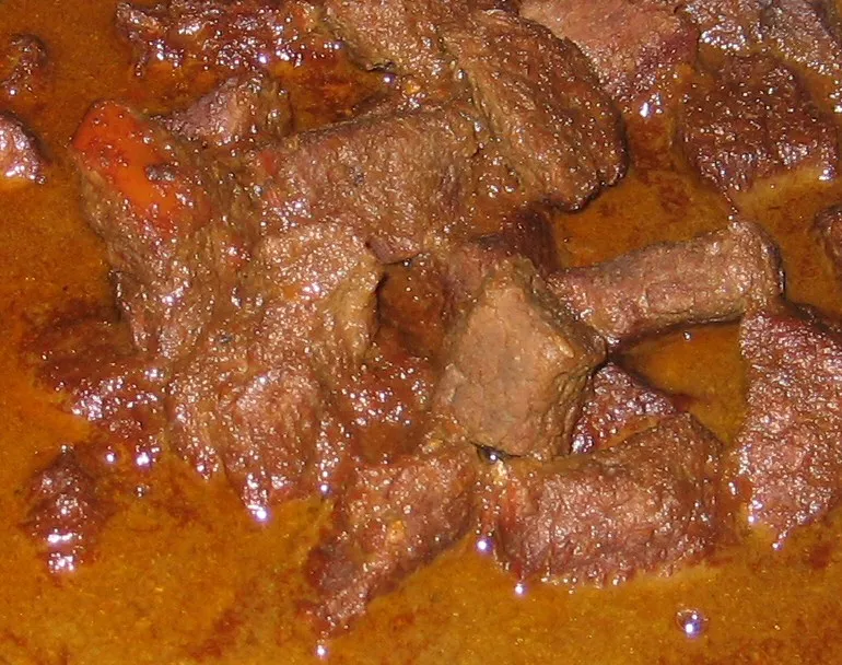 Kalio, a dish from Indonesia