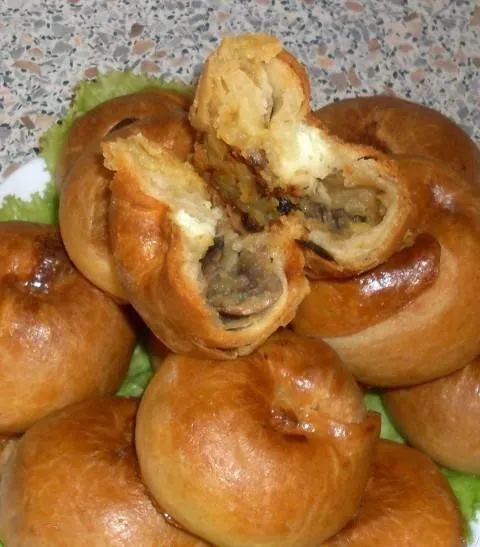 knish, a dish from Belarus