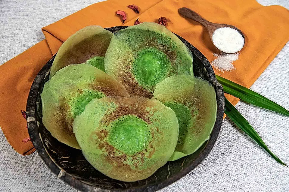 kue ape, a dish from Indonesia