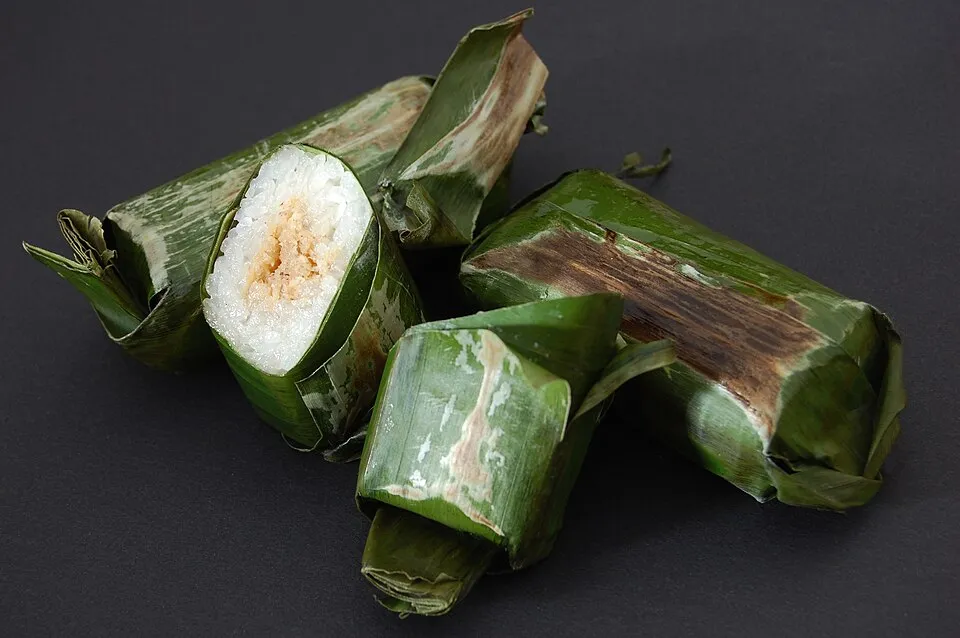 lemper, a dish from Indonesia