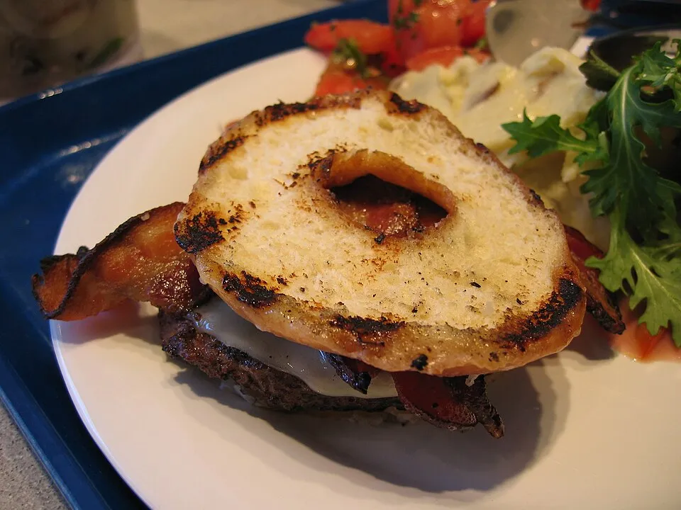Luther Burger, a dish from United States