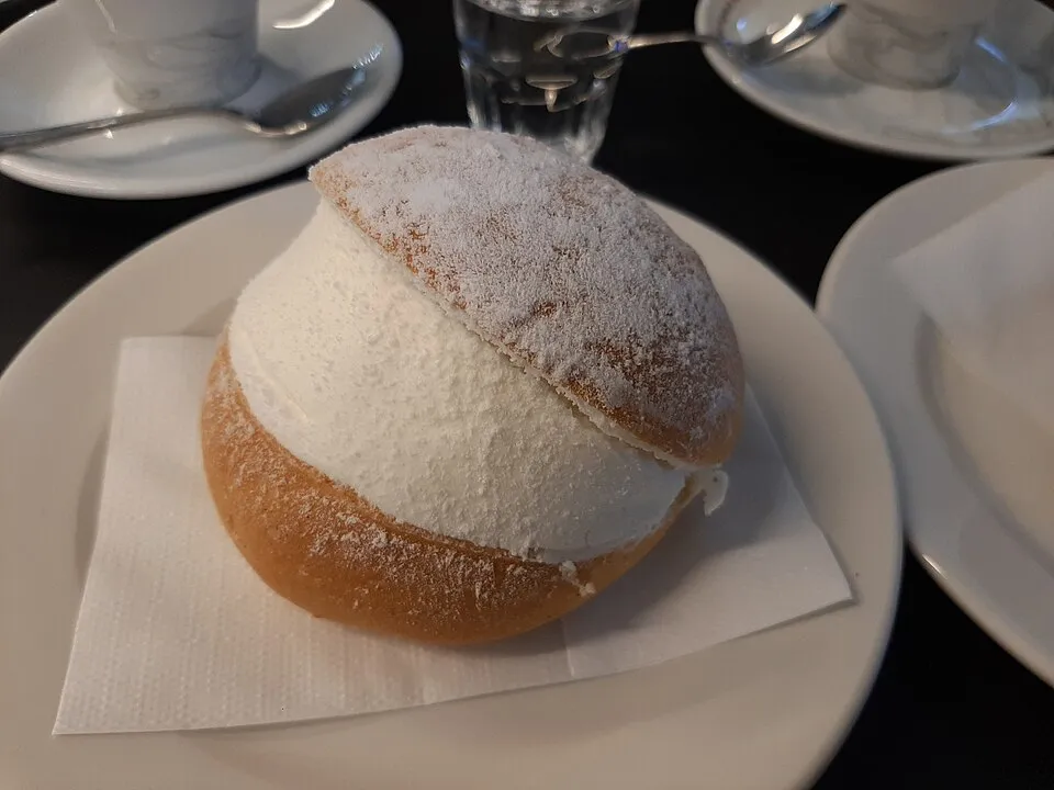 maritozzo, a dish from Italy