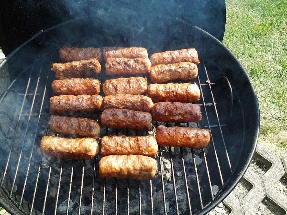 Mititei, a dish from Romania