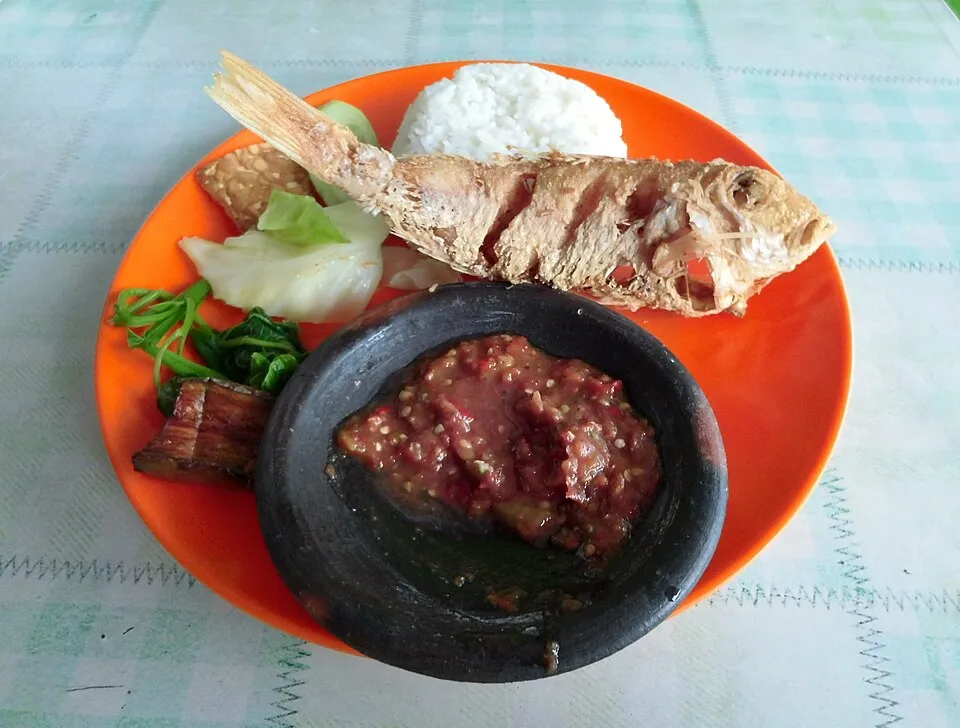 nasi tempong