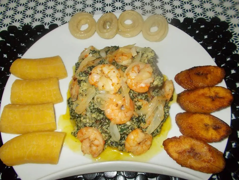 Ndolé, a dish from Cameroon