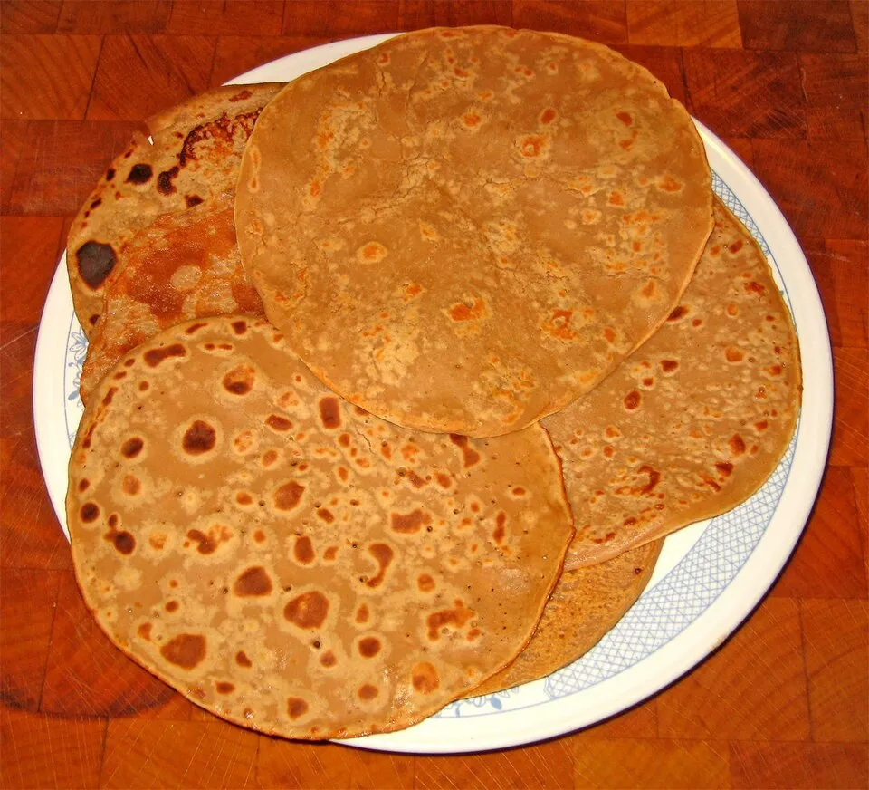Neccio, a dish from Italy