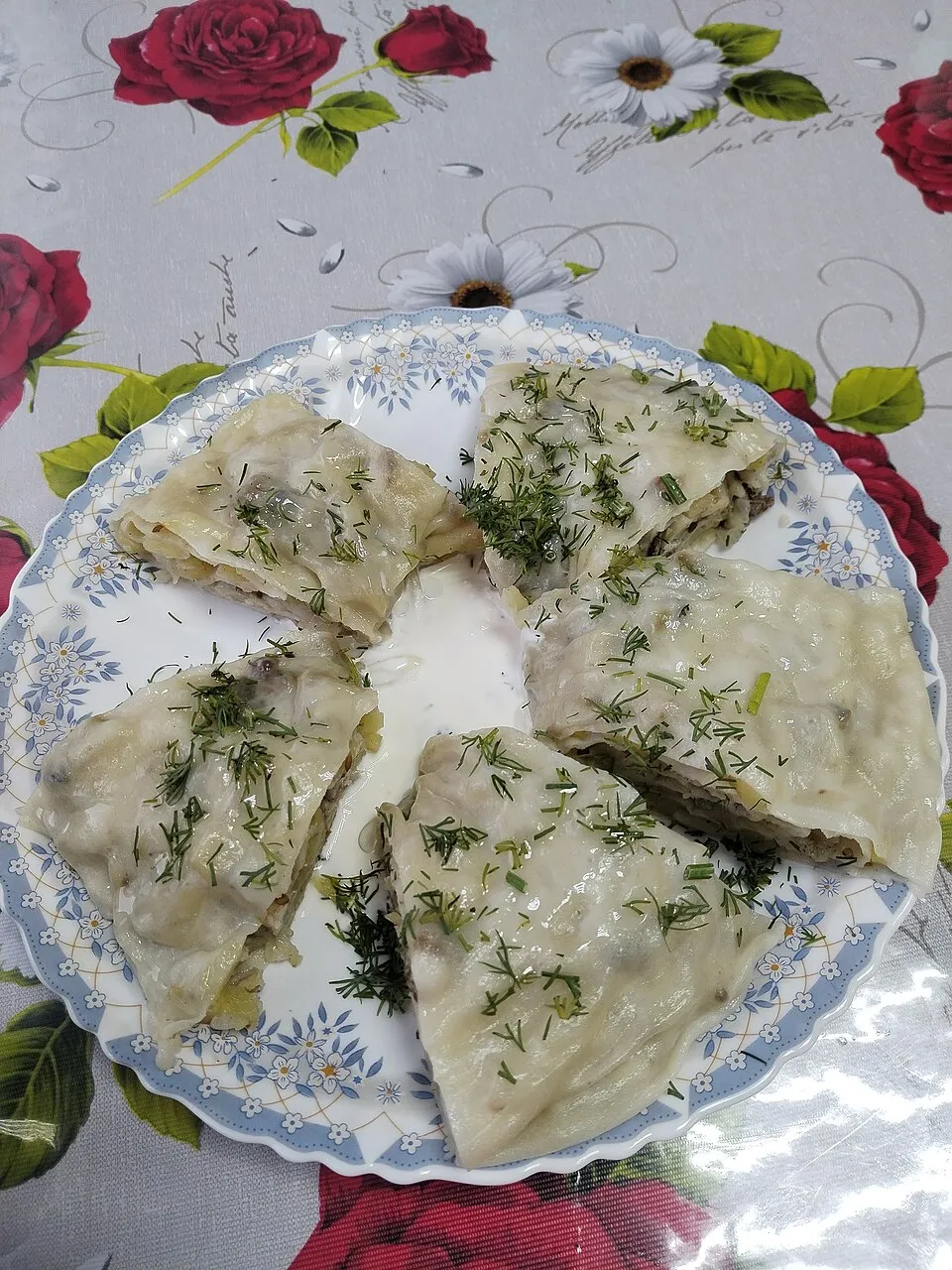 oromo, a dish from Kyrgyzstan