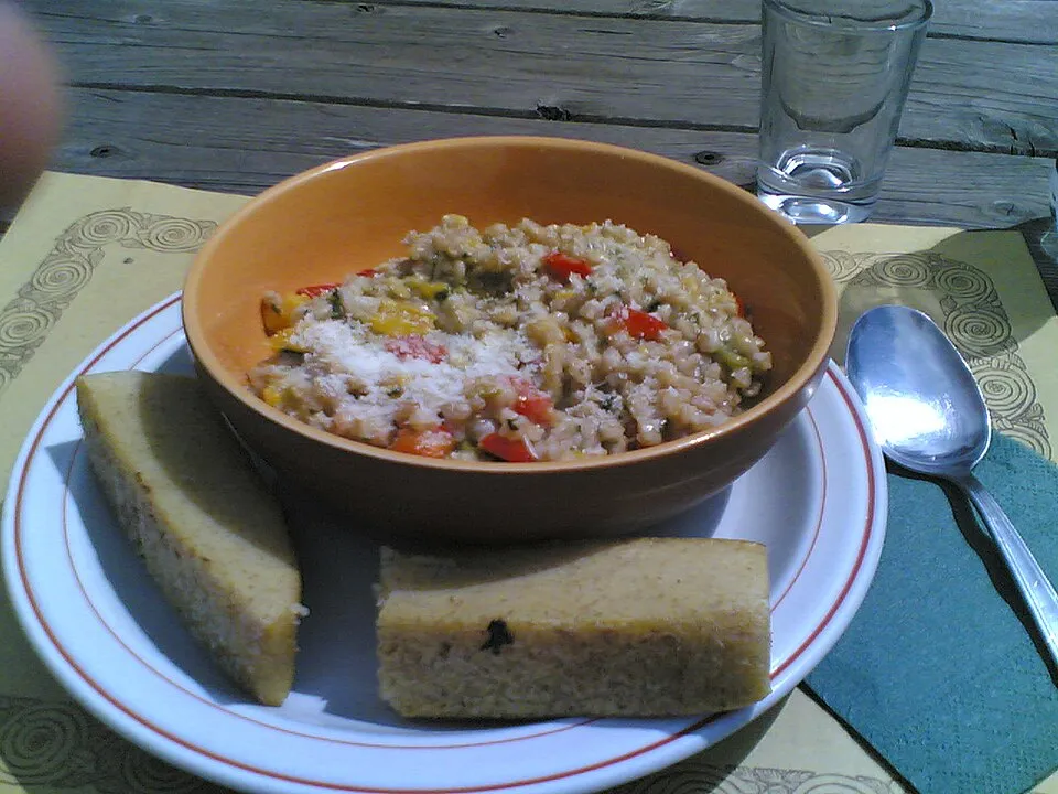 Orzotto, a dish from Italy