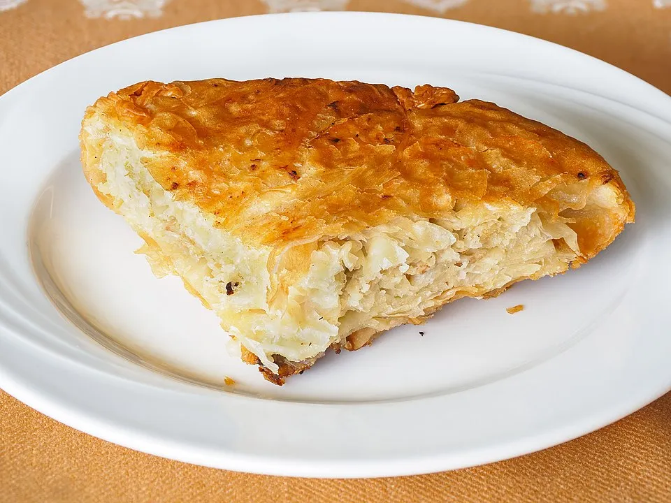 paçanga, a dish from Turkey