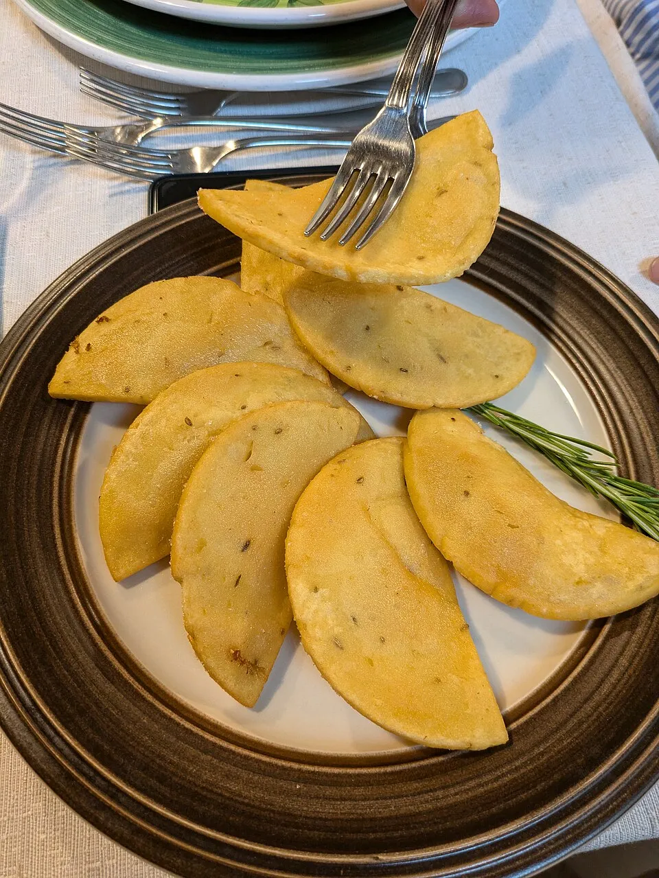 panelle, a dish from Italy