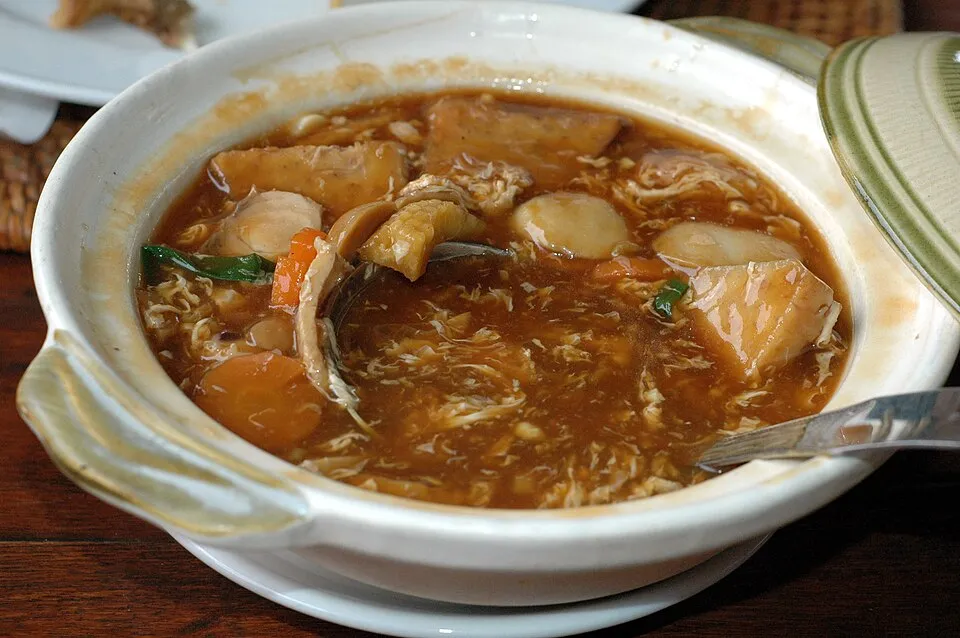 Sapo tahu, a dish from Indonesia