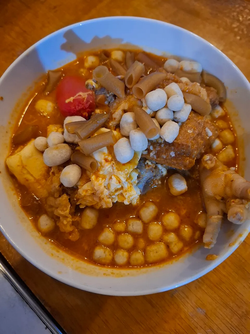 Seblak, a dish from Indonesia