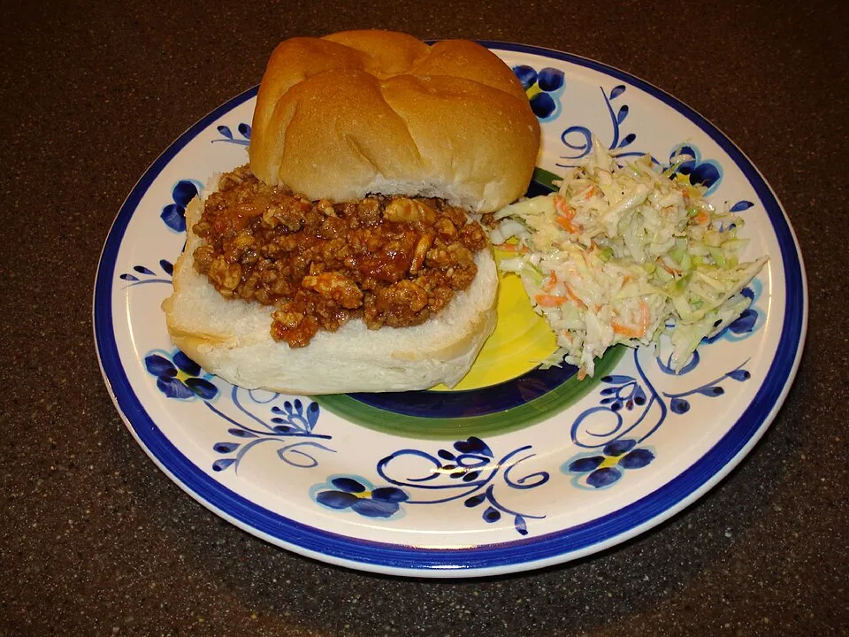 sloppy joe, a dish from United States