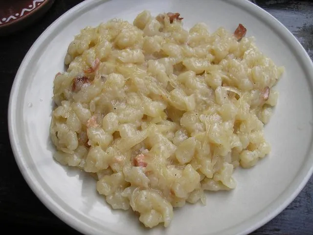strapačky, a dish from Slovakia