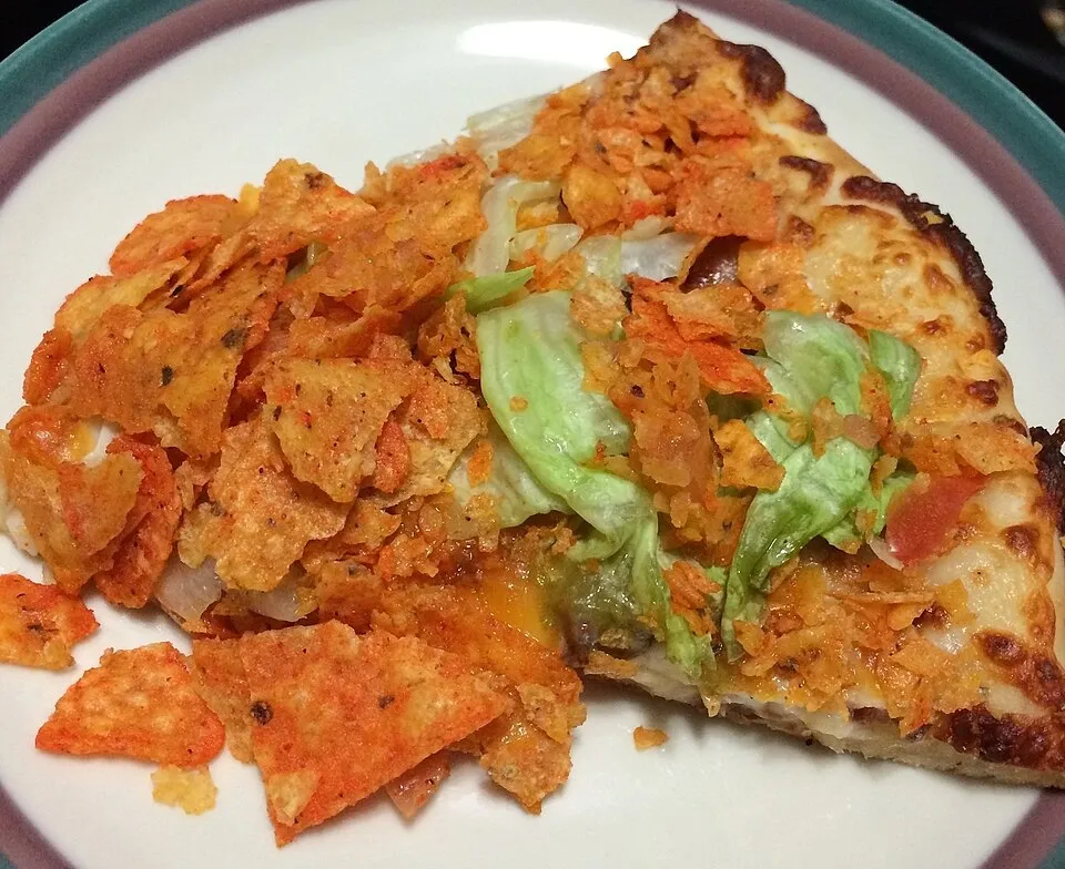 Taco pizza