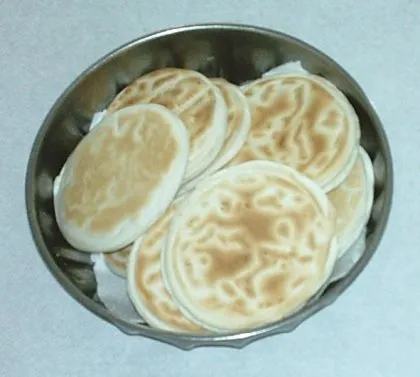 Tigella, a dish from Italy
